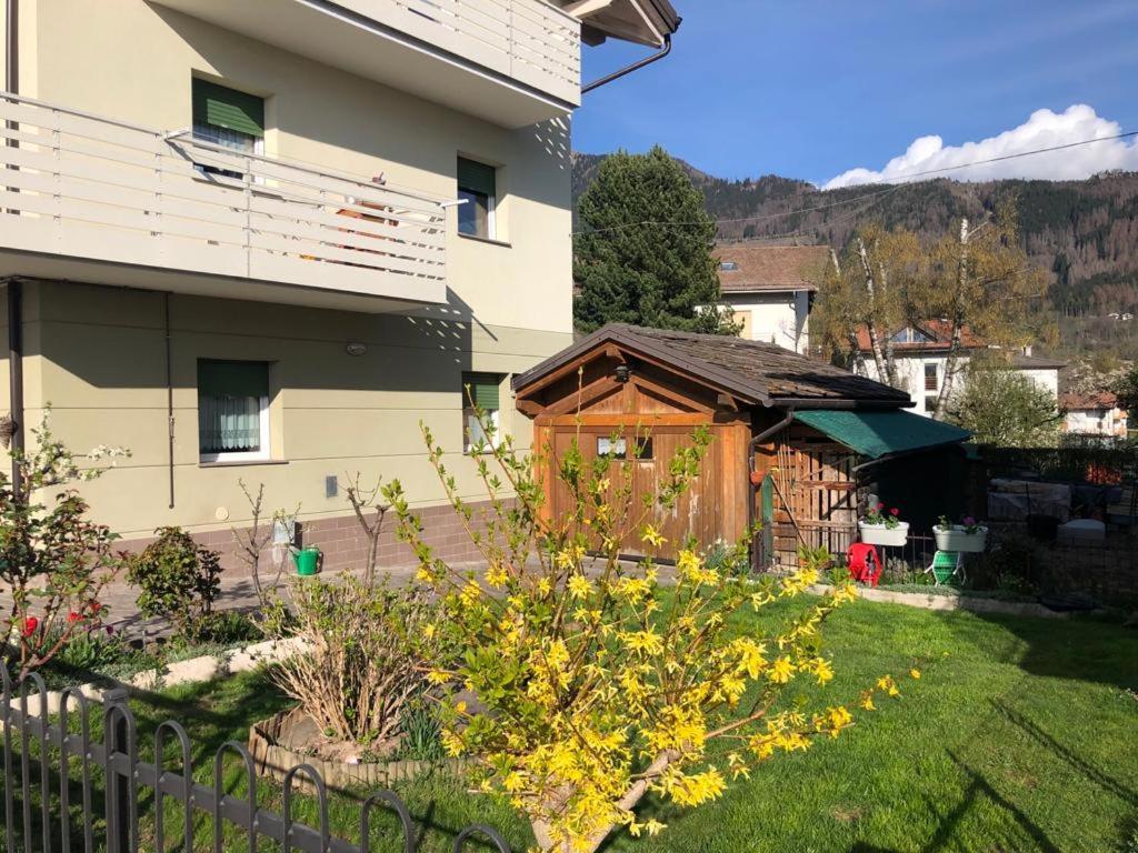Appartamento Luminoso, Giardino, Vista Dolomiti. Baselga di Pine Bagian luar foto